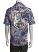 RHUDE Floral Print Short Sleeve Shirt