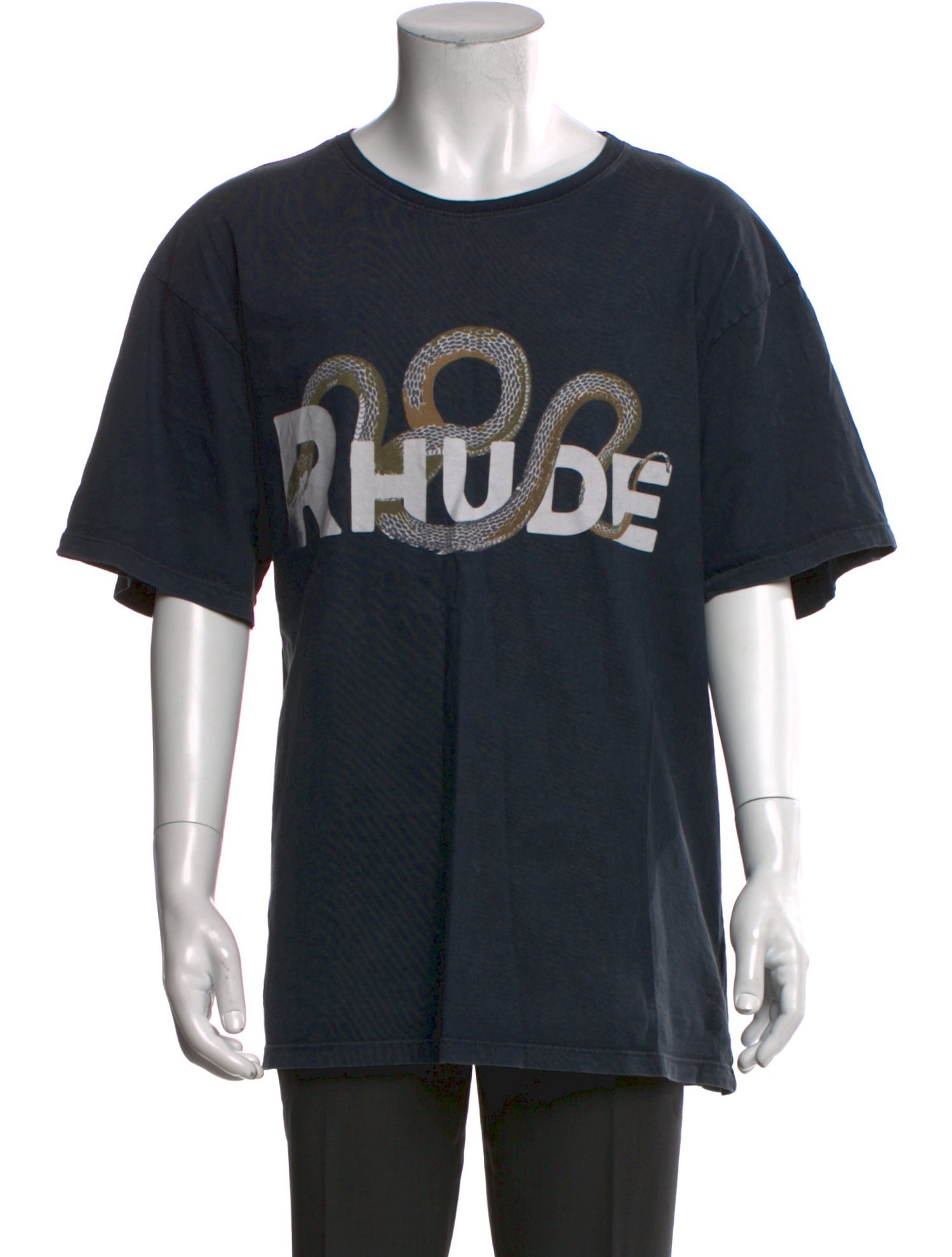 RHUDE Graphic Print Crew Neck T-Shirt