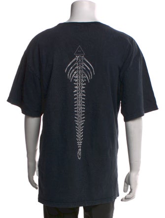 RHUDE Graphic Print Crew Neck T-Shirt