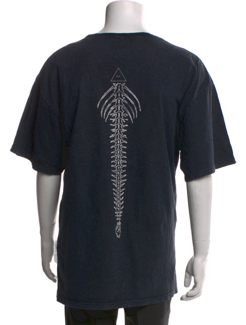 RHUDE Graphic Print Crew Neck T-Shirt