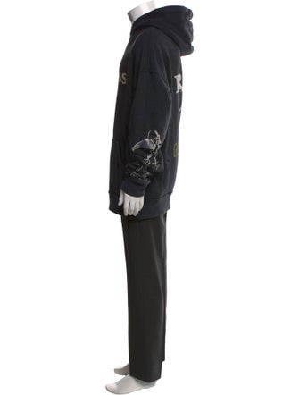 RHUDE Graphic Print Crew Neck Hoodie