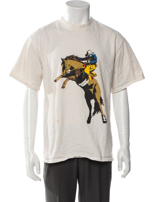 RHUDE Graphic Print Crew Neck T-Shirt