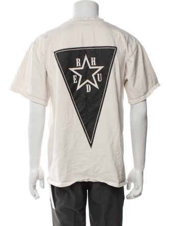 RHUDE Graphic Print Crew Neck T-Shirt