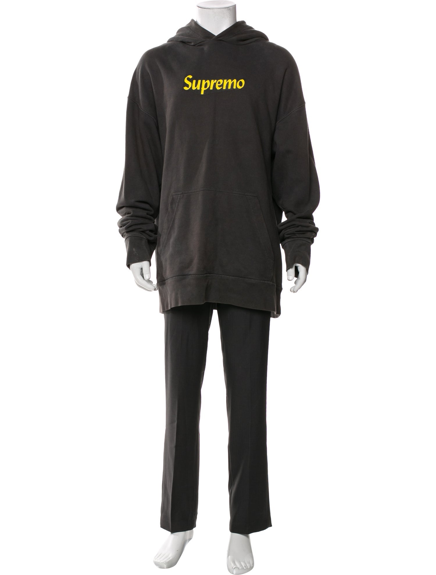 RHUDE Graphic Print Crew Neck Hoodie