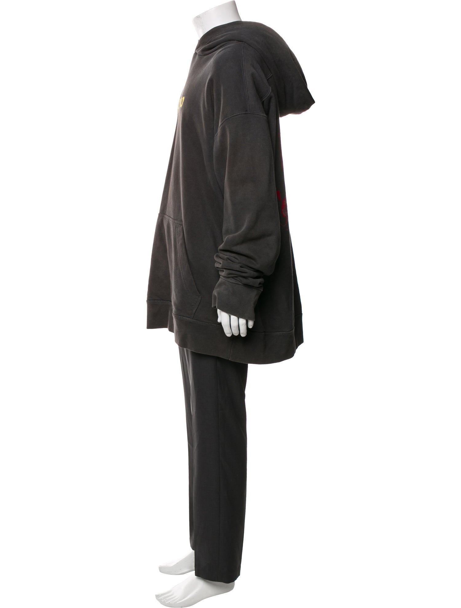 RHUDE Graphic Print Crew Neck Hoodie