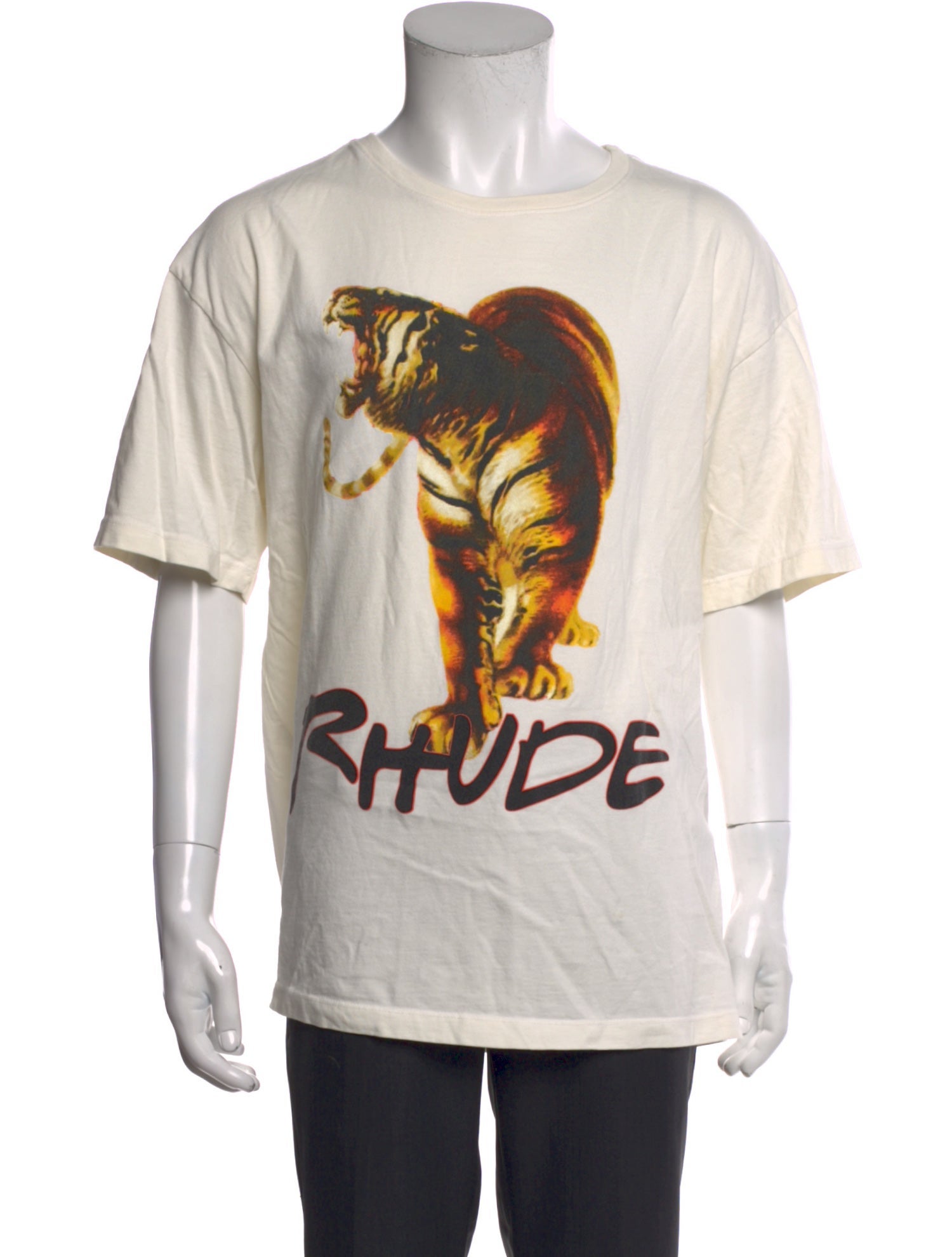 RHUDE Graphic Print Crew Neck T-Shirt