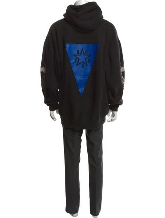 RHUDE Graphic Print Crew Neck Hoodie