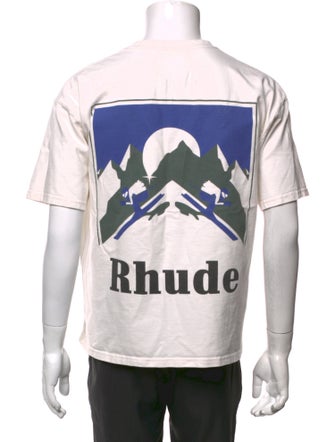 RHUDE Graphic Print Crew Neck T-Shirt