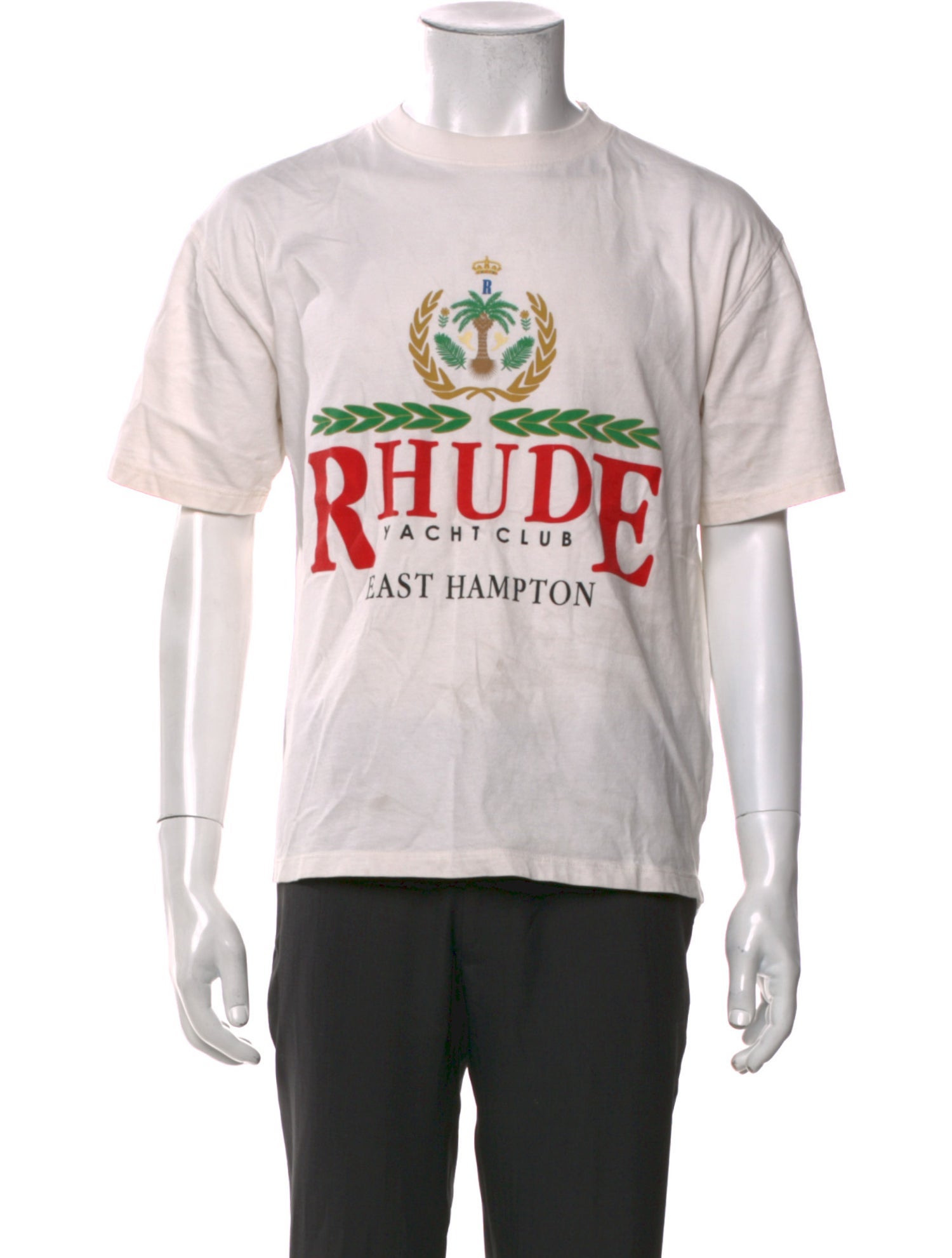 RHUDE Graphic Print Crew Neck T-Shirt