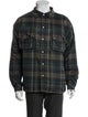 RHUDE Plaid Print Trucker Jacket