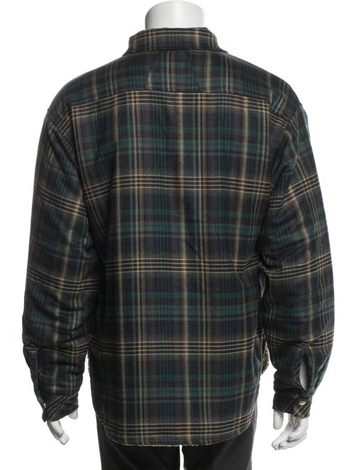 RHUDE Plaid Print Trucker Jacket