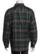 RHUDE Plaid Print Trucker Jacket