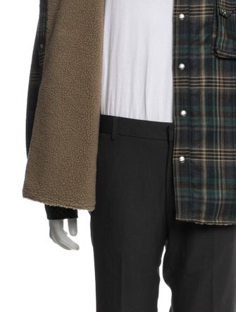 RHUDE Plaid Print Trucker Jacket