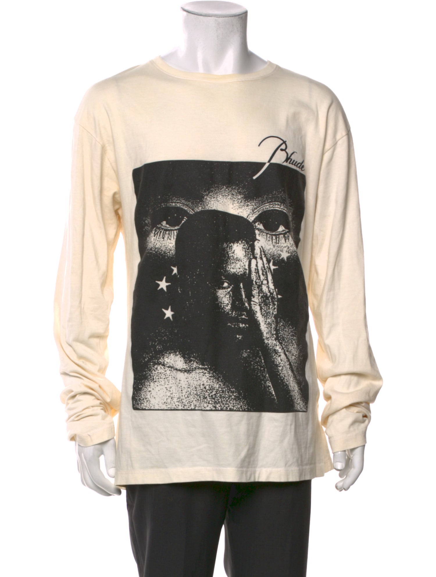 RHUDE Graphic Print Crew Neck T-Shirt
