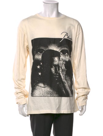 RHUDE Graphic Print Crew Neck T-Shirt
