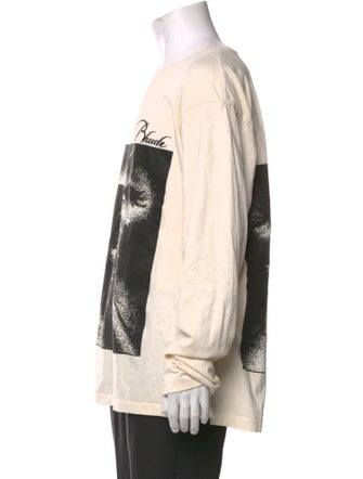 RHUDE Graphic Print Crew Neck T-Shirt