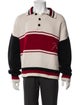 RHUDE Wool Striped Polo Sweater