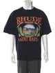 RHUDE Graphic Print Crew Neck T-Shirt