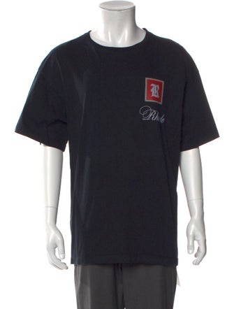 RHUDE Graphic Print Crew Neck T-Shirt