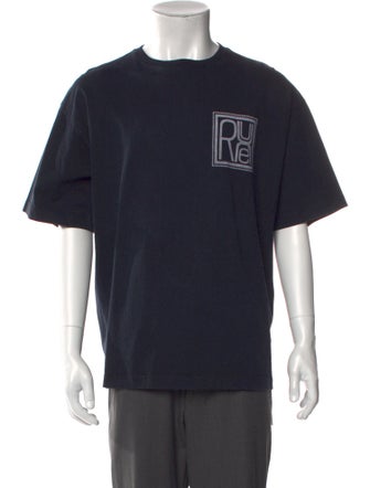 RHUDE Graphic Print Crew Neck T-Shirt