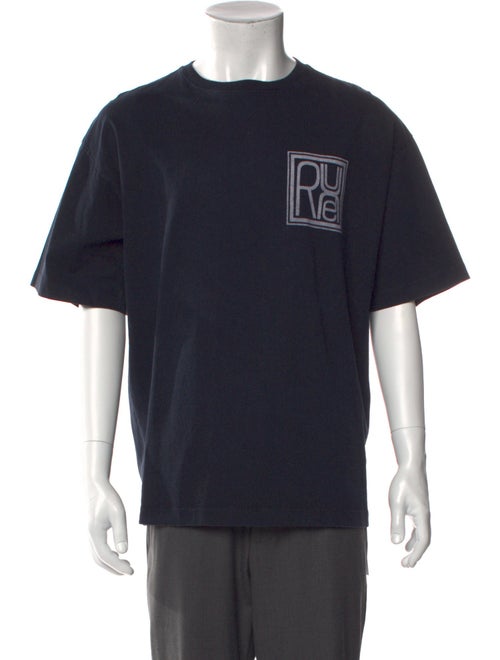 RHUDE Graphic Print Crew Neck T-Shirt