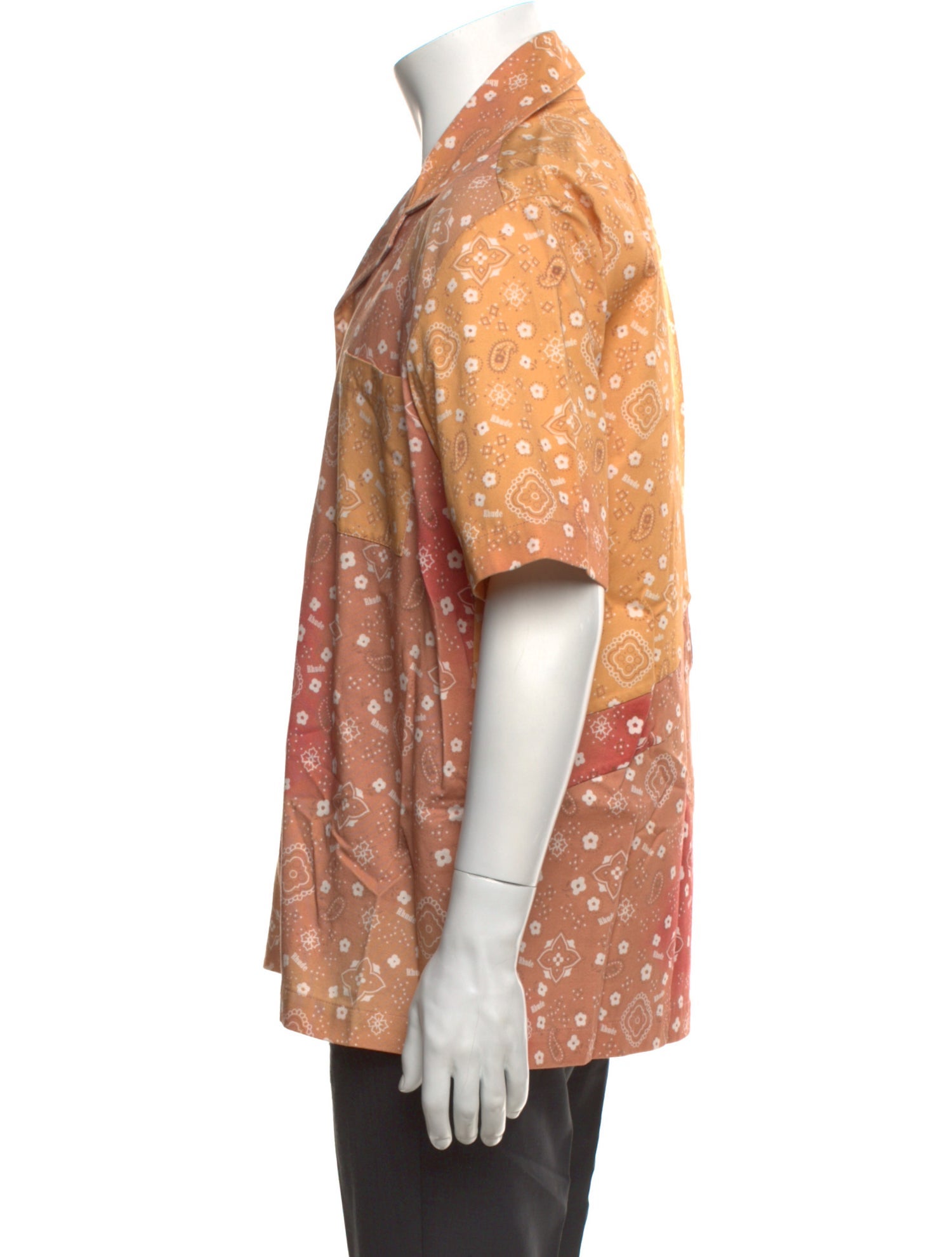 RHUDE Printed Short Sleeve Shirt