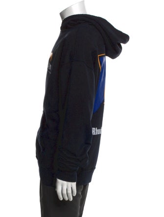 RHUDE Graphic Print Crew Neck Hoodie