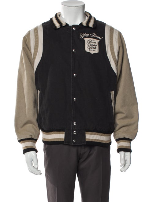 RHUDE Graphic Print Varsity Jacket