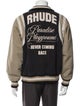 RHUDE Graphic Print Varsity Jacket