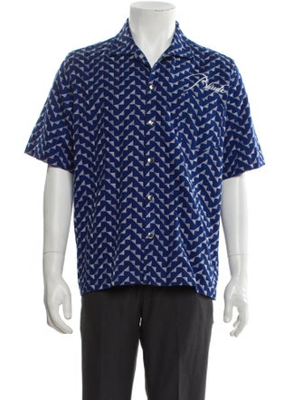 RHUDE Printed Short Sleeve Shirt