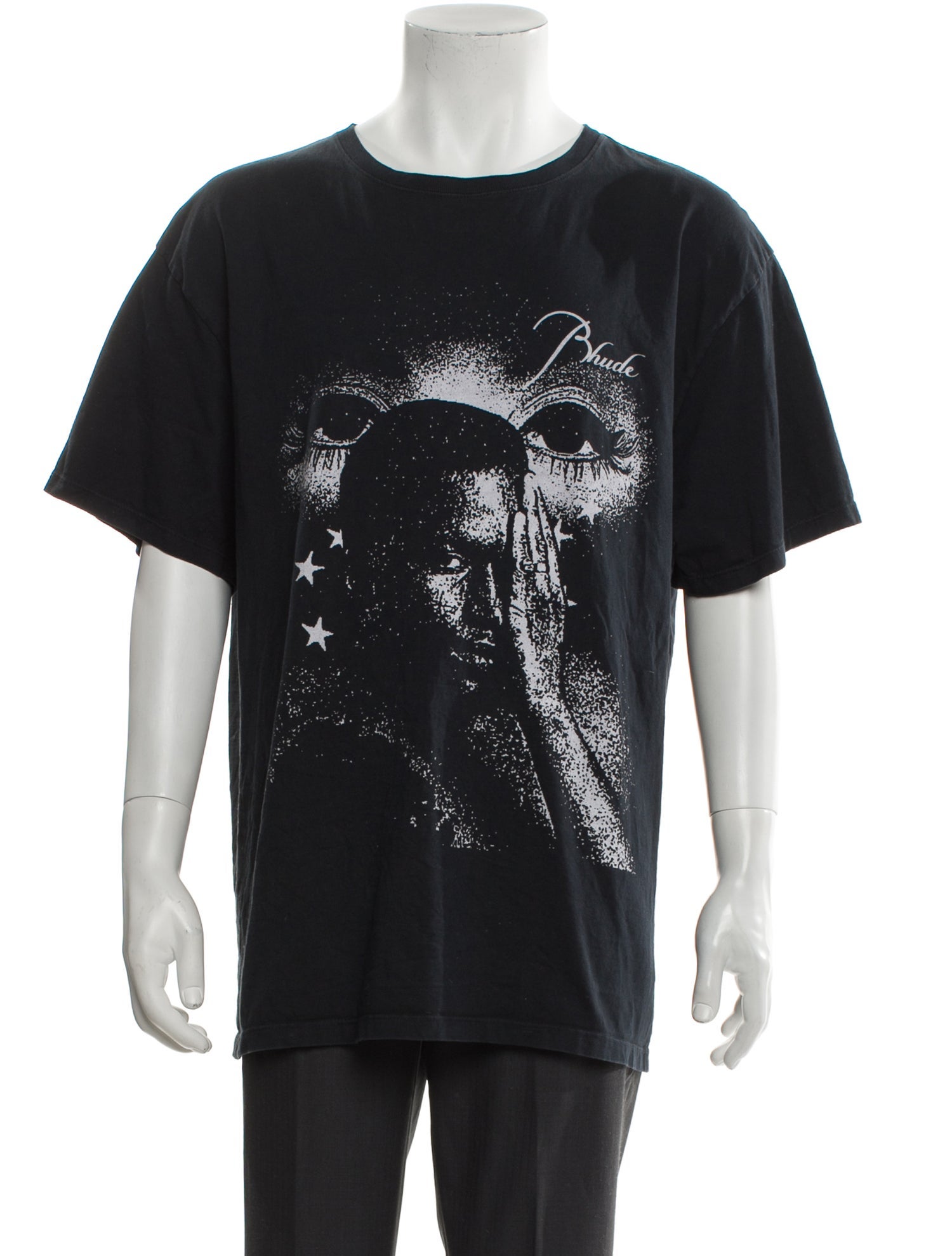 RHUDE Graphic Print Crew Neck T-Shirt