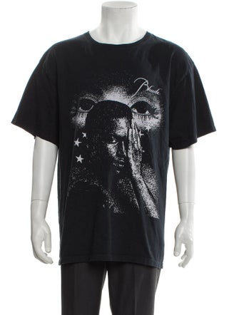 RHUDE Graphic Print Crew Neck T-Shirt
