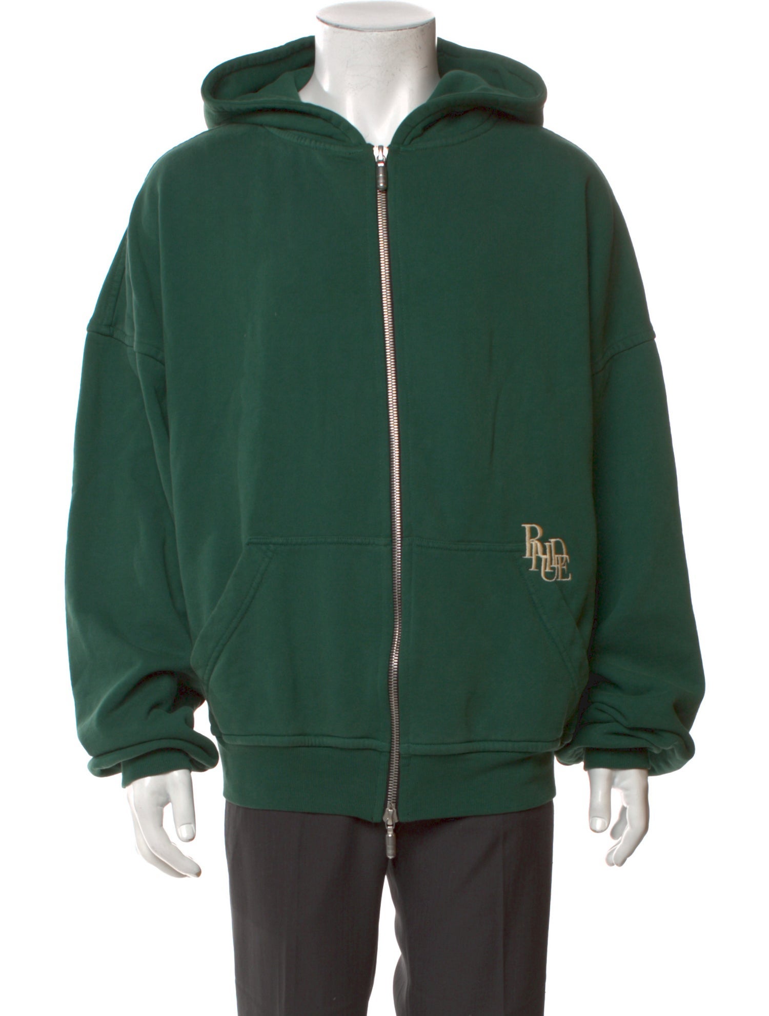 RHUDE Graphic Print Crew Neck Hoodie