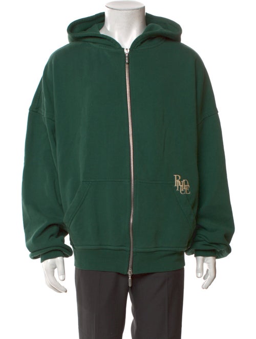 RHUDE Graphic Print Crew Neck Hoodie