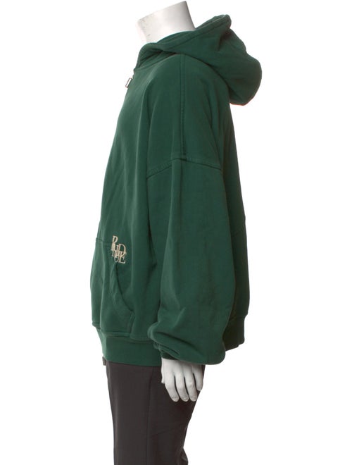 RHUDE Graphic Print Crew Neck Hoodie