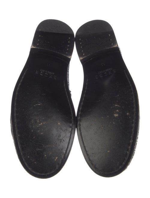 RHUDE Canvas Paisley Print Loafers