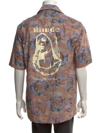 RHUDE Printed Short Sleeve Shirt