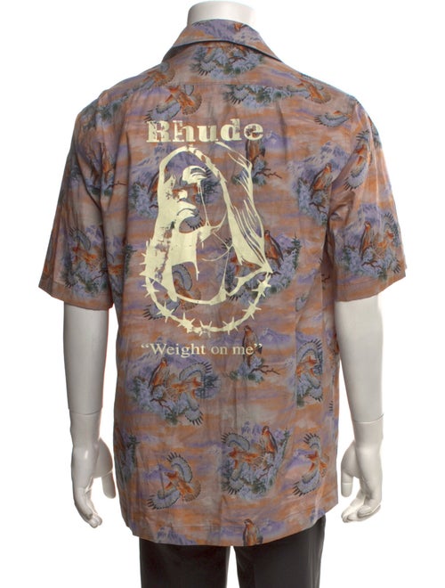 RHUDE Printed Short Sleeve Shirt
