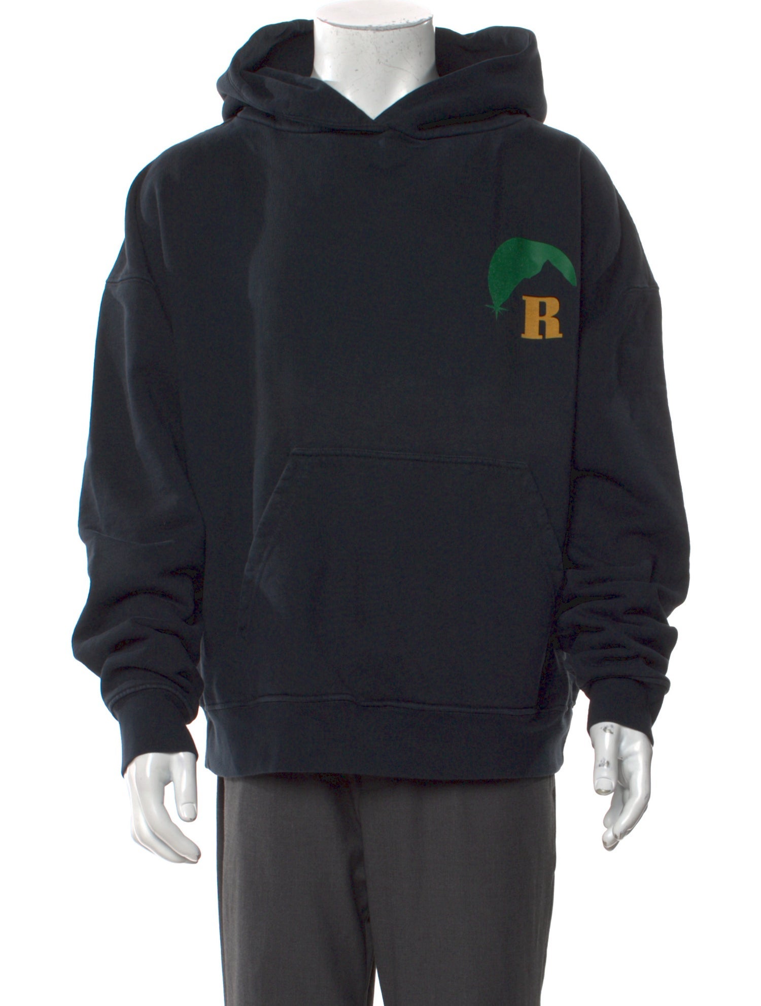 RHUDE Graphic Print Crew Neck Hoodie