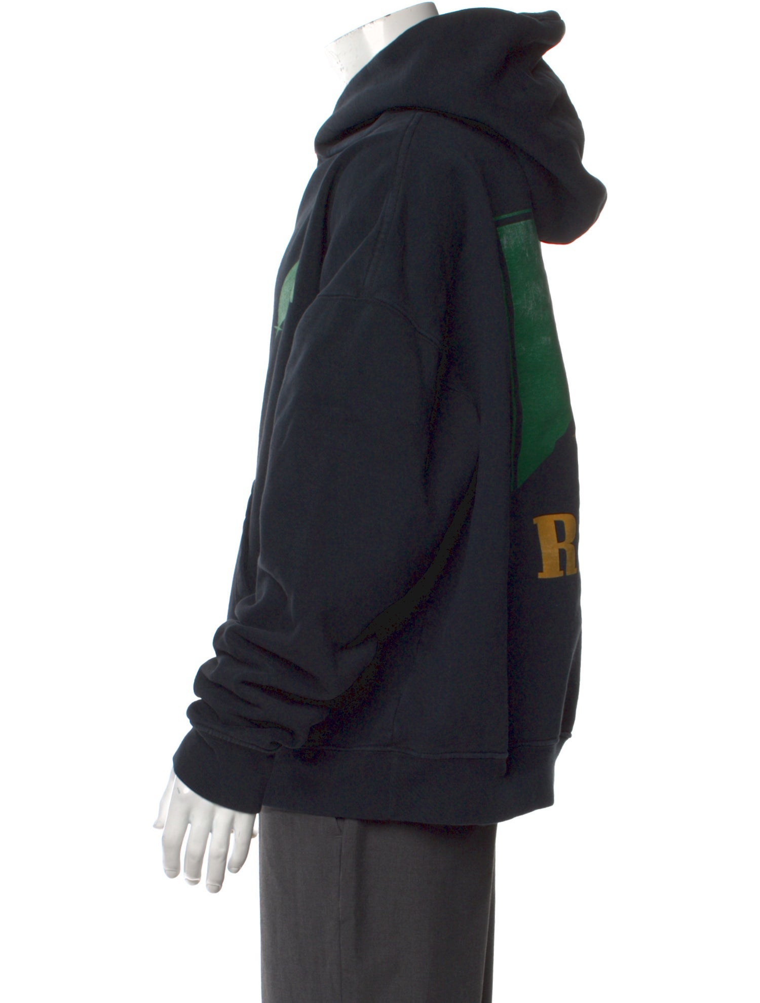 RHUDE Graphic Print Crew Neck Hoodie