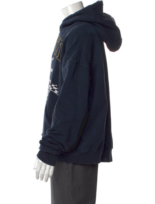 RHUDE Graphic Print Crew Neck Hoodie