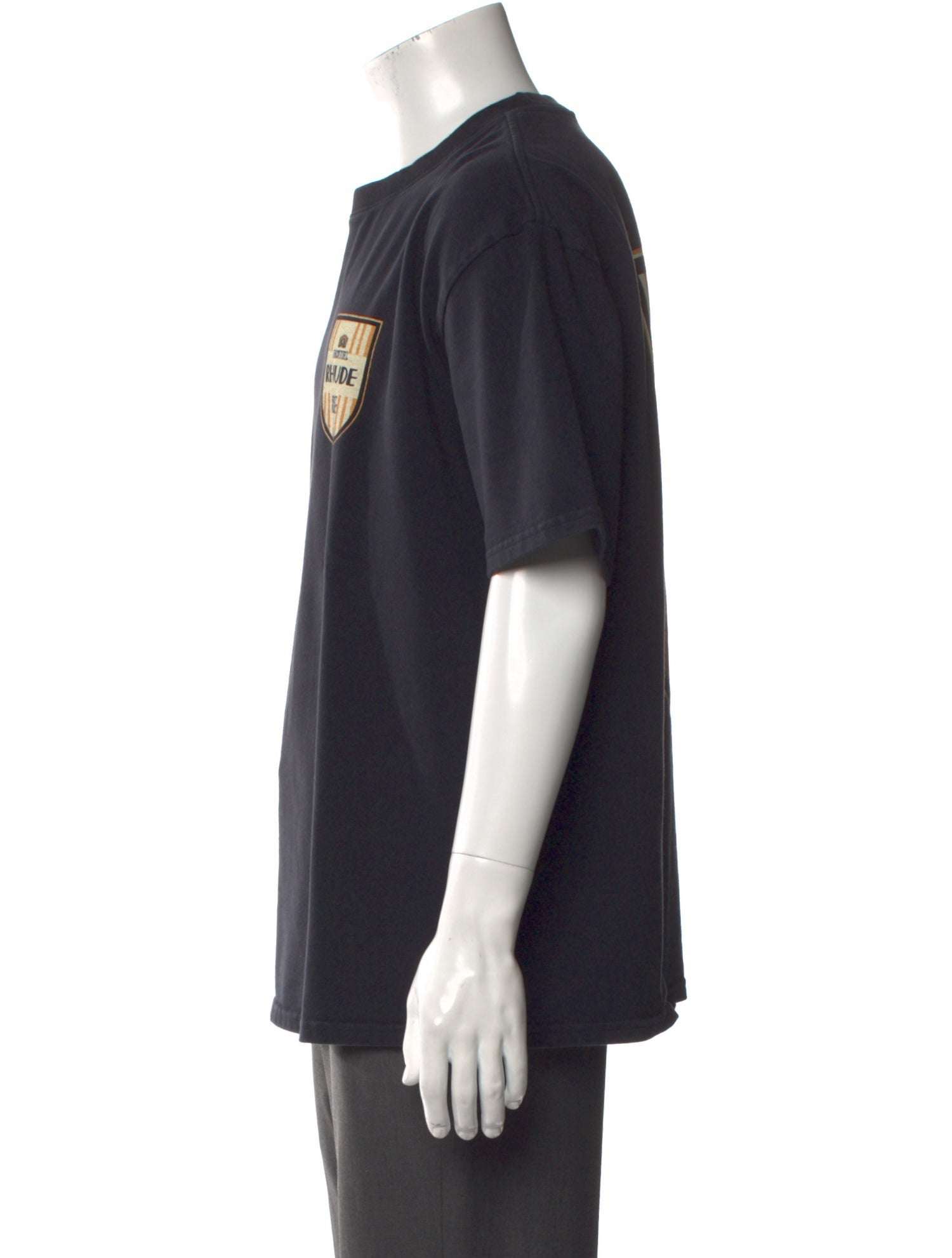 RHUDE Graphic Print Crew Neck T-Shirt