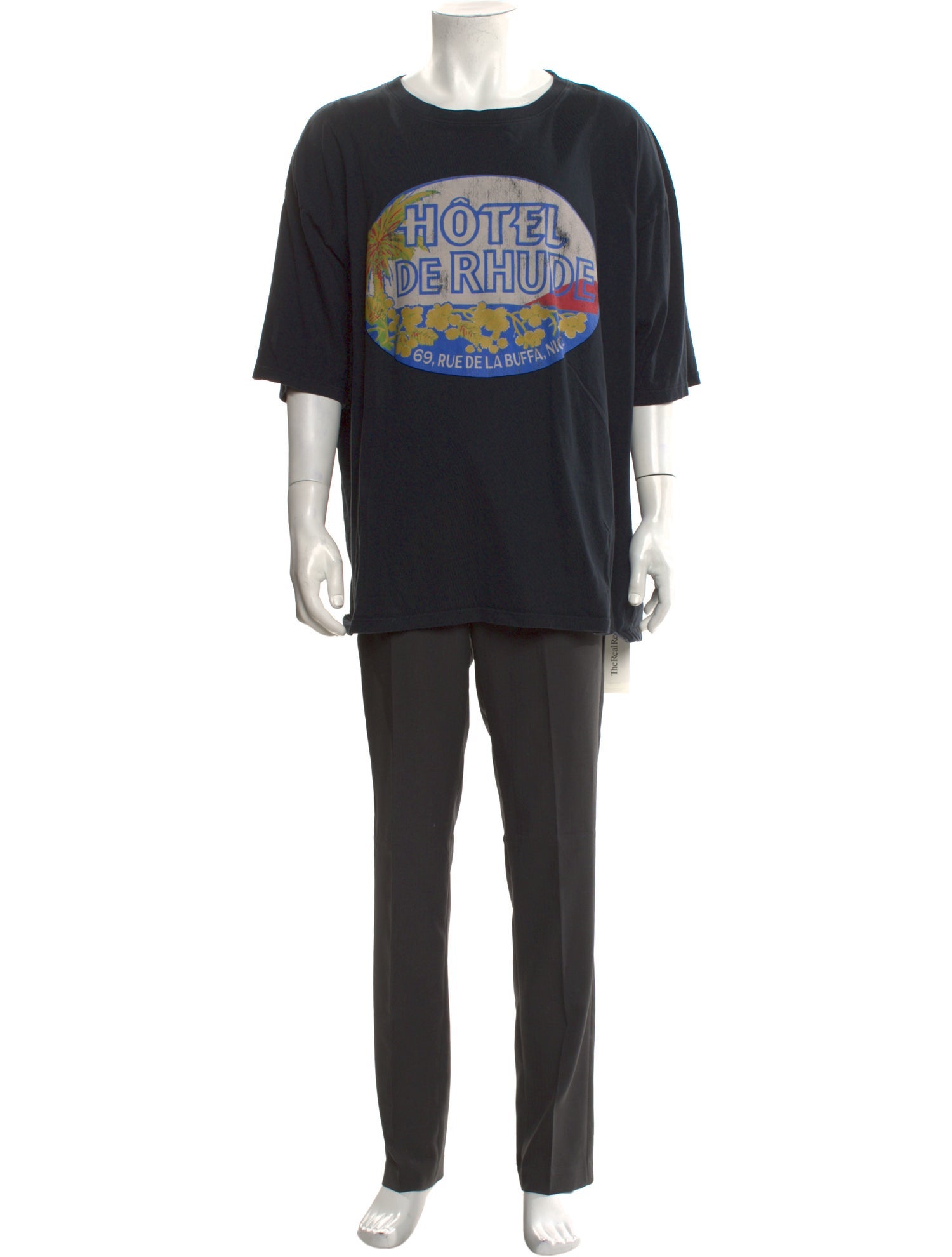 RHUDE Graphic Print Crew Neck T-Shirt