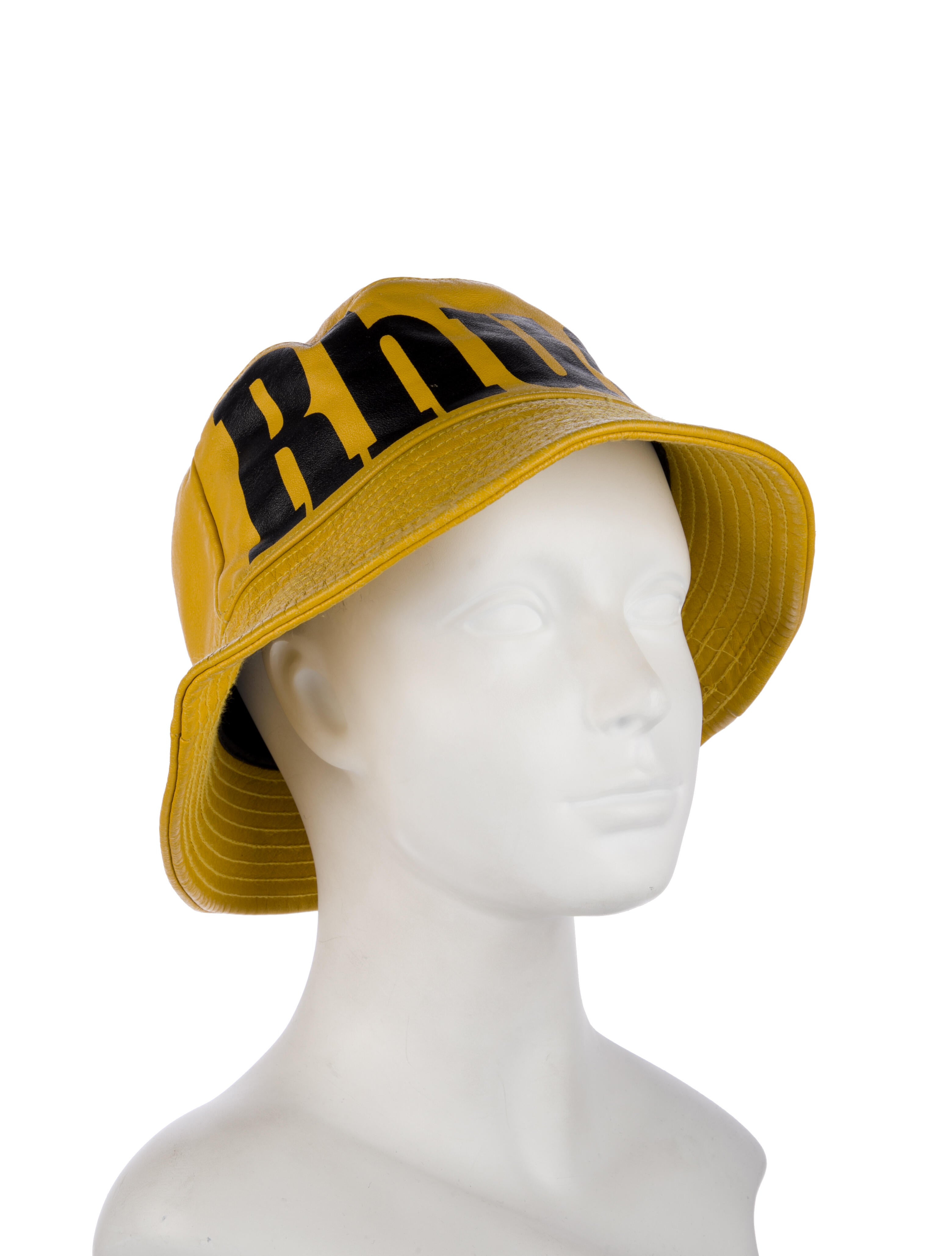 RHUDE Leather Bucket Hat