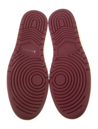 RHUDE Leather Sneakers