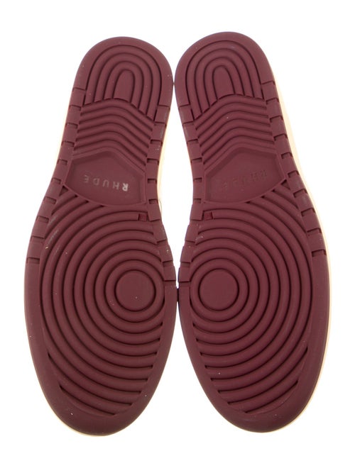 RHUDE Leather Sneakers