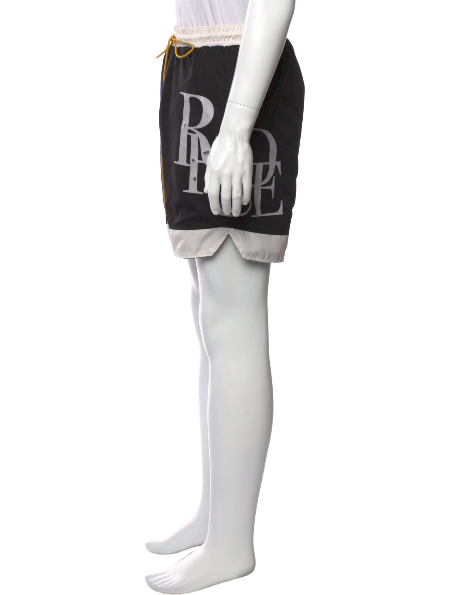 RHUDE Embroidered Accent Swim Trunks