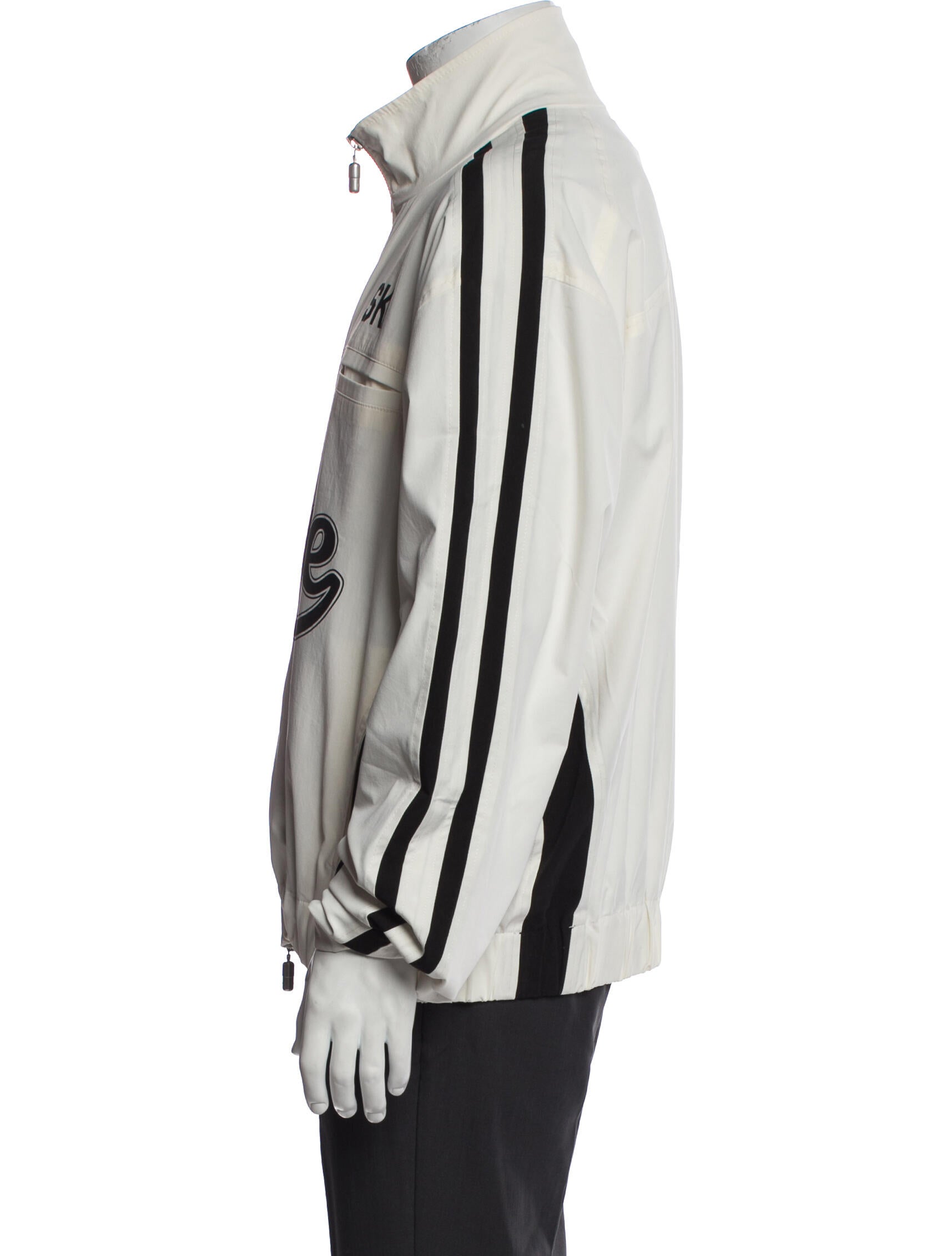 RHUDE Graphic Print Moto Jacket