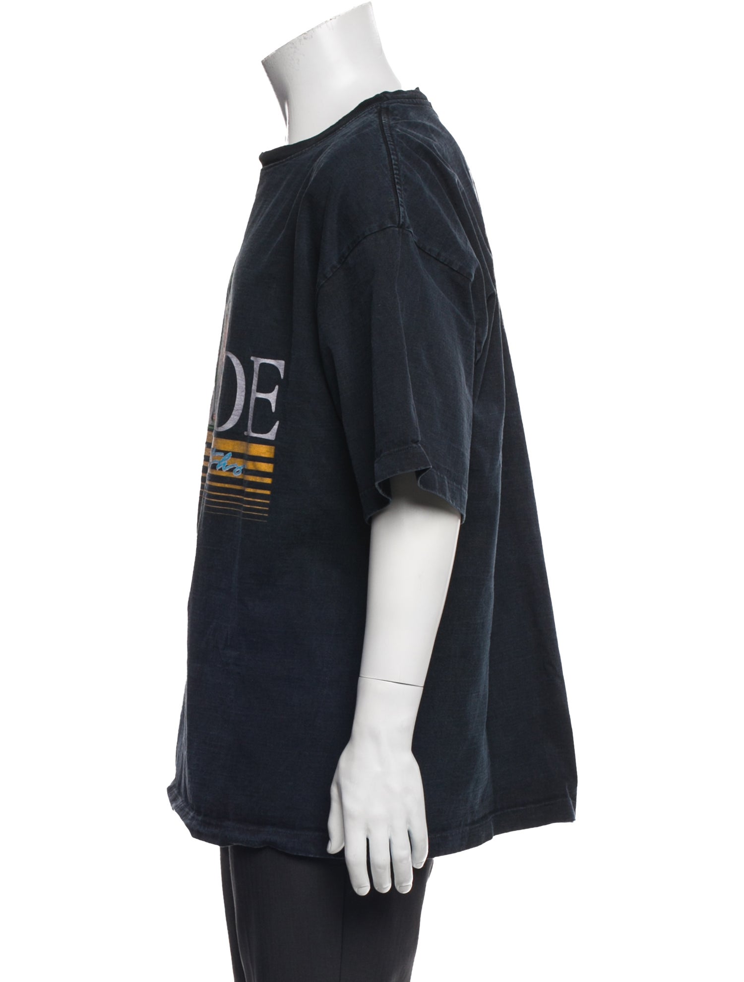 RHUDE Graphic Print Crew Neck T-Shirt