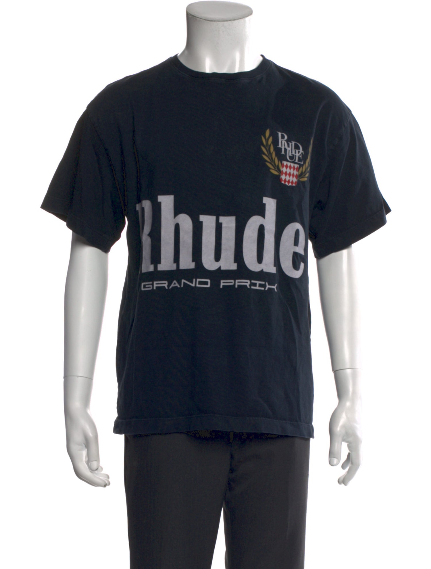 RHUDE Graphic Print Crew Neck T-Shirt